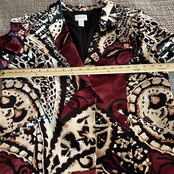 Chico's print blazer jacket - Picture 12 of 16